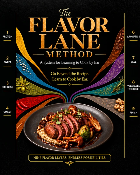 The Flavor Lane Method book cover